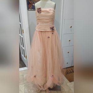 Jessica McClintock Vintage Millennium 2000 Gorgeous Tulle Gown SZ 12